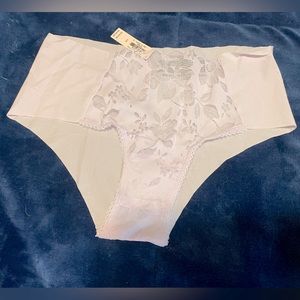 NWT tagless cheeky purple transparent pattern Victoria’s Secret